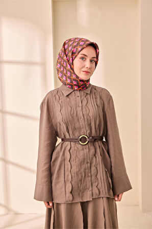 Twill İpek Eşarp 11474