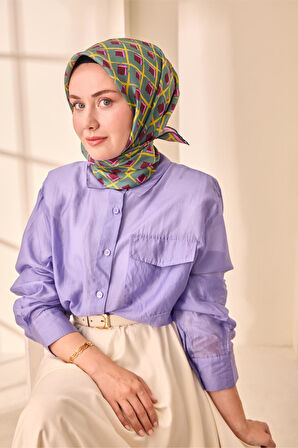 Twill İpek Eşarp 11474