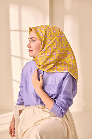 Twill İpek Eşarp 11474