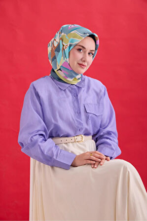 Twill İpek Eşarp 11475-12