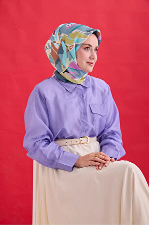 Twill İpek Eşarp 11475-12