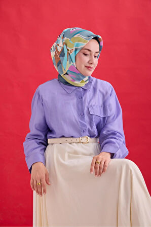 Twill İpek Eşarp 11475-12