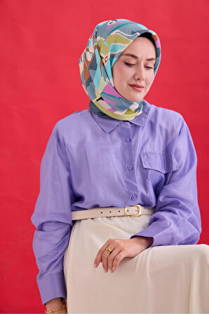 Twill İpek Eşarp 11475-12