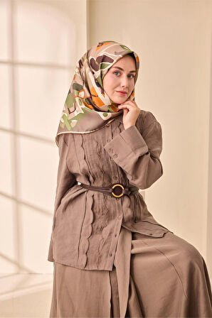 Twill İpek Eşarp 11475-23