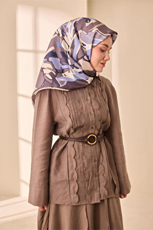 Twill İpek Eşarp 11475-29