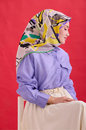 Twill İpek Eşarp 11475-40