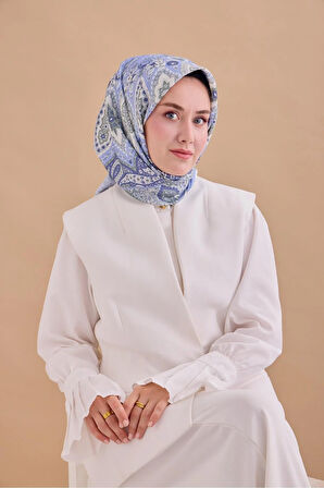 Twill İpek Eşarp 11476-13