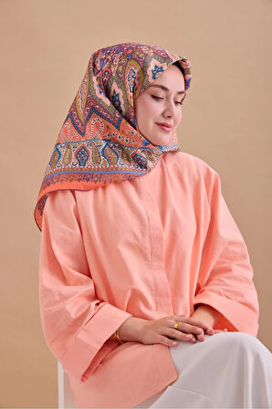 Twill İpek Eşarp 11476-28