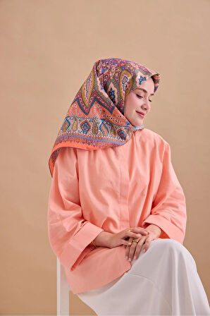 Twill İpek Eşarp 11476-28