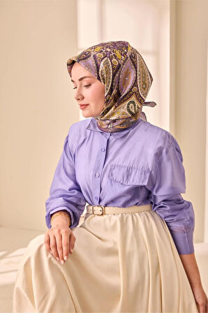 Twill İpek Eşarp 11476-39