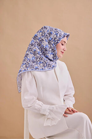 Twill İpek Eşarp 11477-54