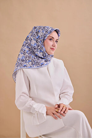 Twill İpek Eşarp 11477-54