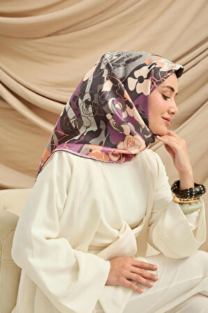 Twill İpek Eşarp 11483-12