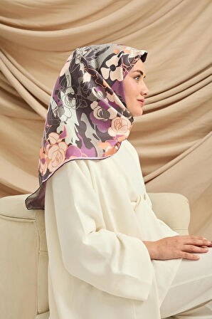 Twill İpek Eşarp 11483-12