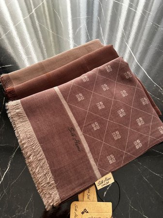 Silk Home Liva Şal Sütlü Kahve