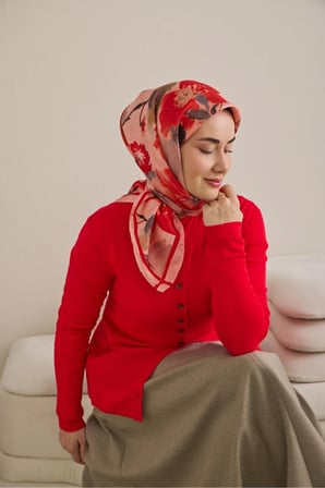 Twill İpek Eşarp 11498-04
