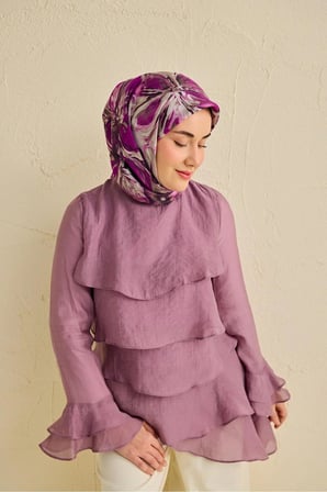 Twill İpek Eşarp 11501-16