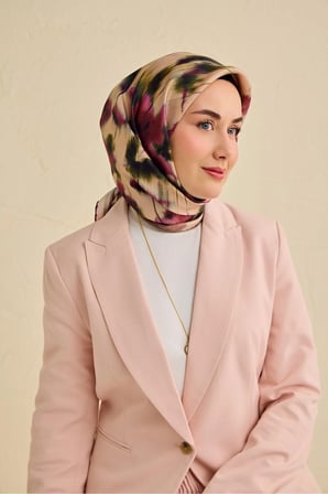 Twill İpek Eşarp 11502-05