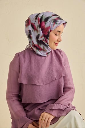 Twill İpek Eşarp 11502-07
