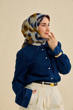 Twill İpek Eşarp 11502-11