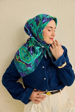 Twill İpek Eşarp 11504-01