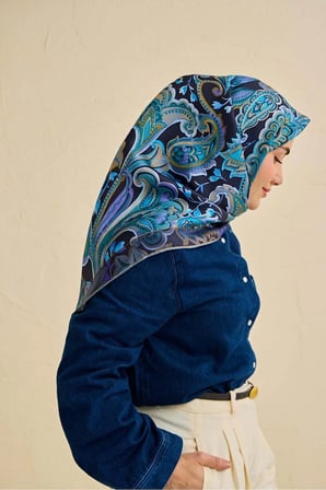 Twill İpek Eşarp 11504-20