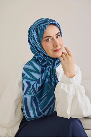 Twill İpek Eşarp 11505-09