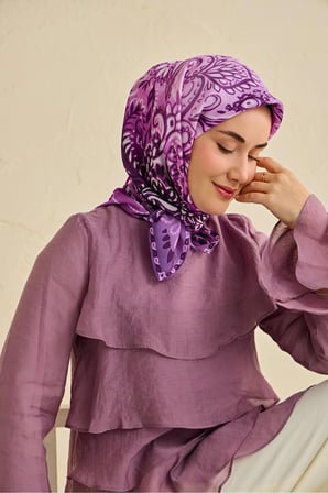 Twill İpek Eşarp 11507-03