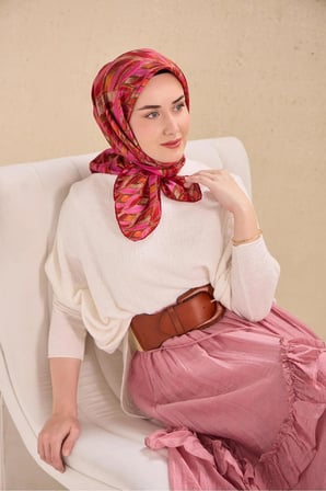 Twill İpek Eşarp 11514-09