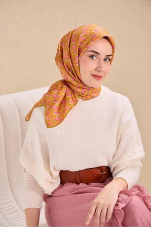 Twill İpek Eşarp 11516-07