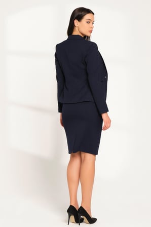 Tek Düğmeli Blazer Ceket