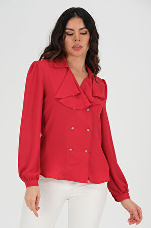Yakalı Şık Bluz