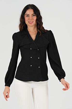Yakalı Şık Bluz