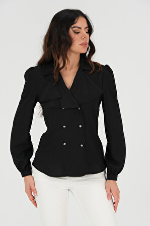 Yakalı Şık Bluz