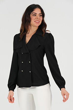 Yakalı Şık Bluz