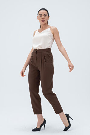 Paçası Dikişli Pantolon 