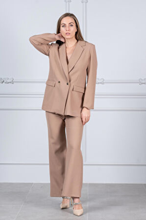 Düz Kesım Plazzo Pantolon