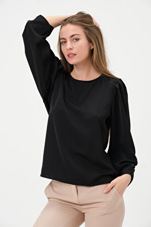 Kolu Büzgülü Bluz