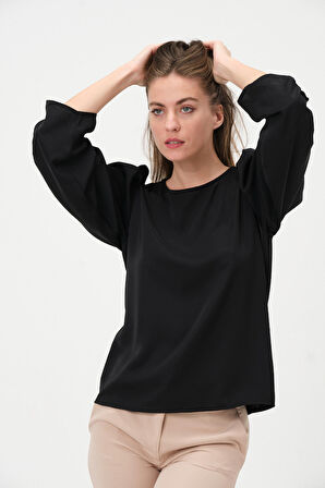 Kolu Büzgülü Bluz