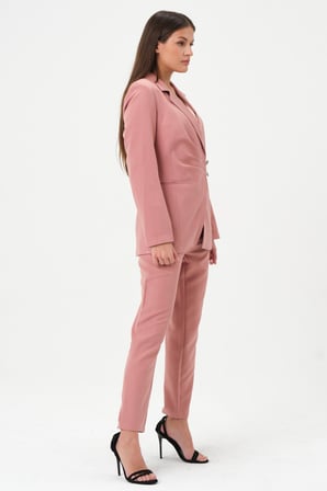 Dikiş Detaylı Blazer Ceket 