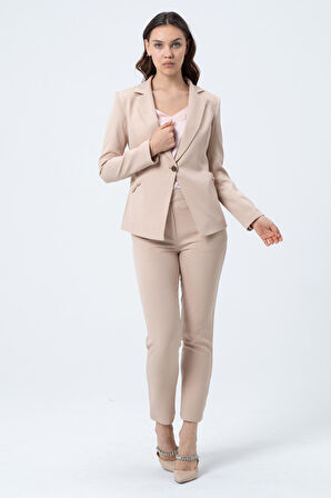 Metal Aksesuar Detaylı Ceket 