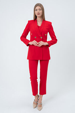 Kuruvaze Formlu Blazer Ceket 