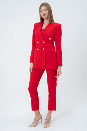 Kuruvaze Formlu Blazer Ceket 