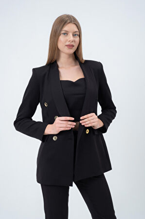 Kuruvaze Formlu Blazer Ceket 