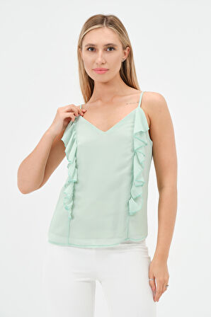 askılı şifon bluz