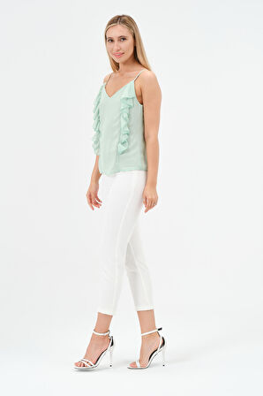 askılı şifon bluz