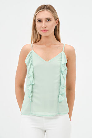 askılı şifon bluz