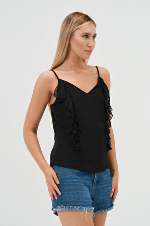 askılı şifon bluz