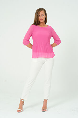 Pilise Detaylı Bluz