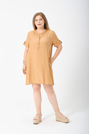 Büyük Beden Yazlık Elbise